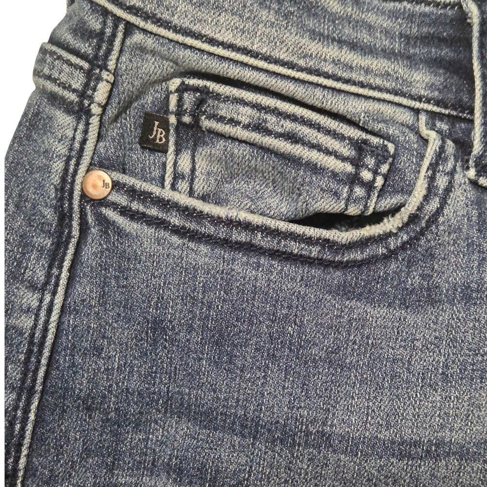 Judy Blue Boyfriend Jeans Womens Size 9 29 Distressed Stretch Denim Mid Rise - Picture 7 of 7